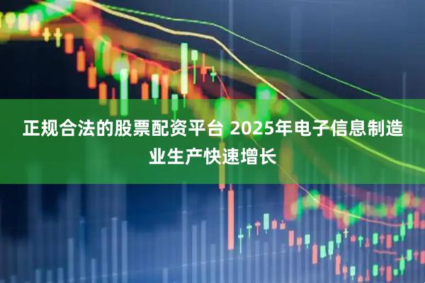 正规合法的股票配资平台 2025年电子信息制造业生产快速增长